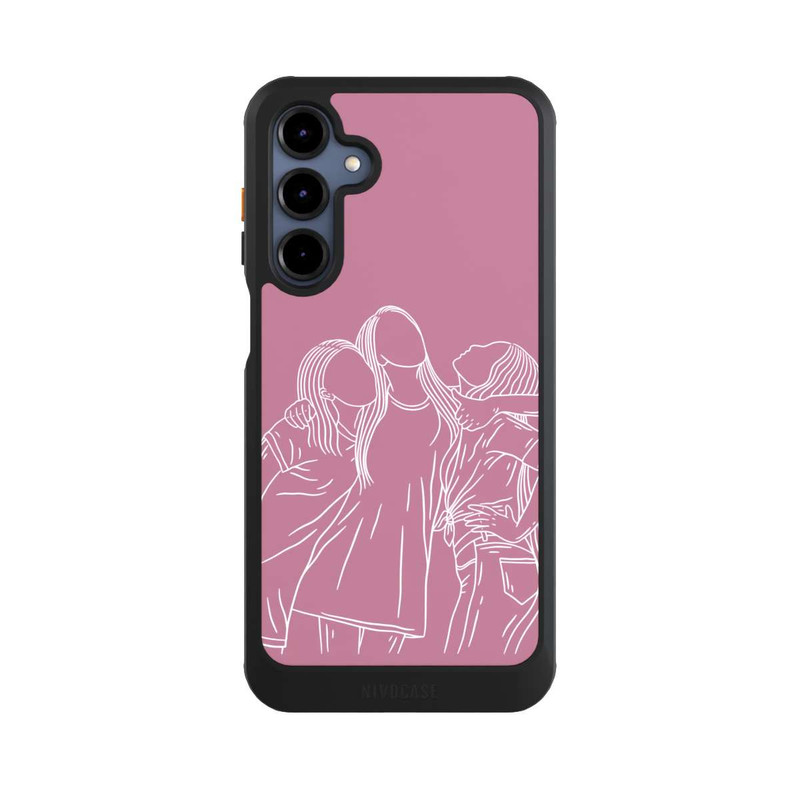 Galaxy A16 5G NIVOcore Freundinnen Line Art