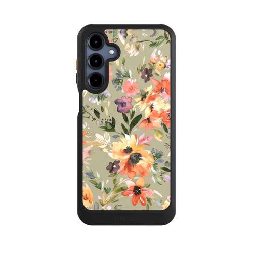 Samsung Galaxy A16 5G NIVOcore Malerische tropische Blumen Salbeigrün