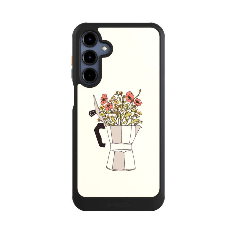 Galaxy A16 5G NIVOcore Moka Flowers