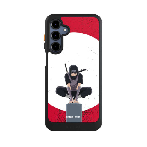 Samsung Galaxy A16 5G NIVOcore Symbole Itachi Uchiha fond rouge