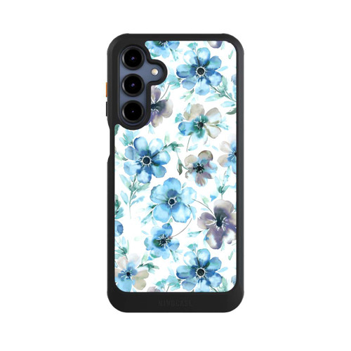 Samsung Galaxy A16 5G NIVOcore Blaues Blumenmuster Trendy