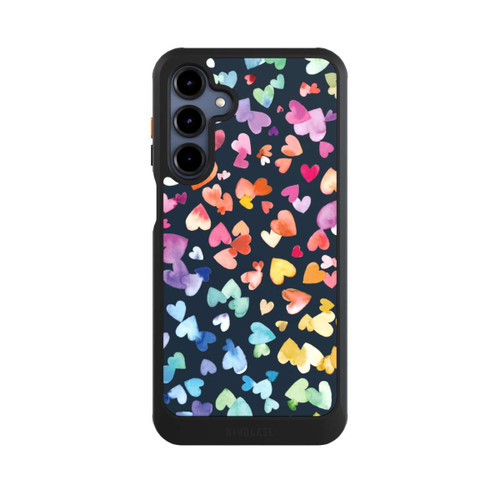 Samsung Galaxy A16 5G NIVOcore Valentinstag Herzen Schwarz