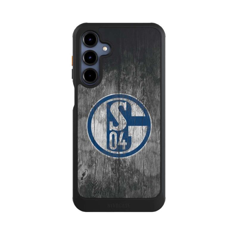 Galaxy A16 5G NIVOcore Schalke 04 Holz Look