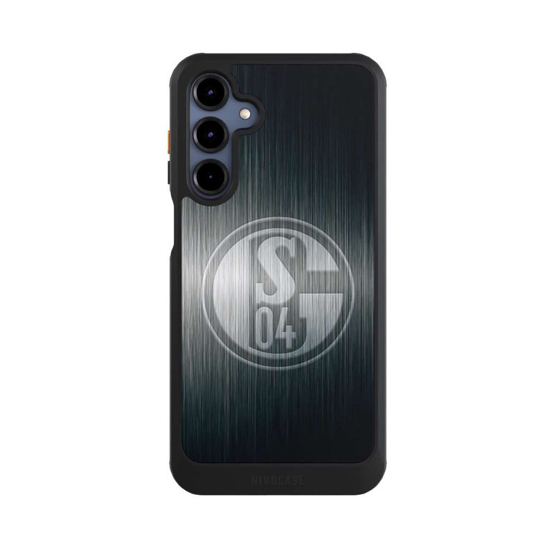Galaxy A16 5G NIVOcore Schalke 04 Metall Look