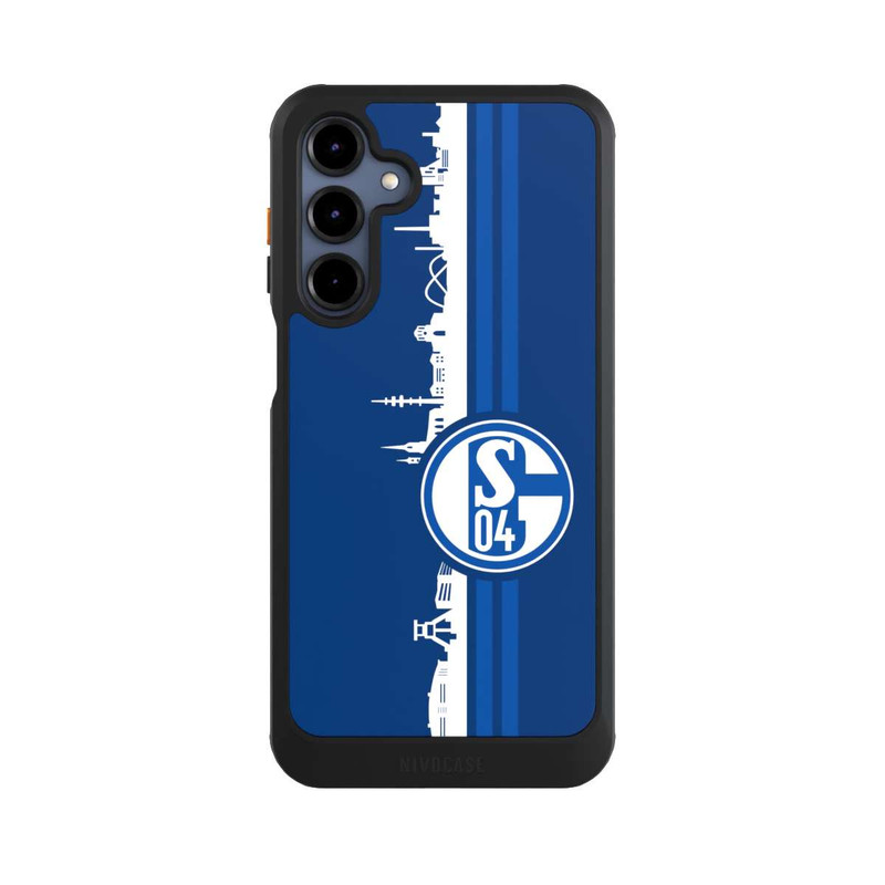 Galaxy A16 5G NIVOcore Schalke 04 Skyline Blau