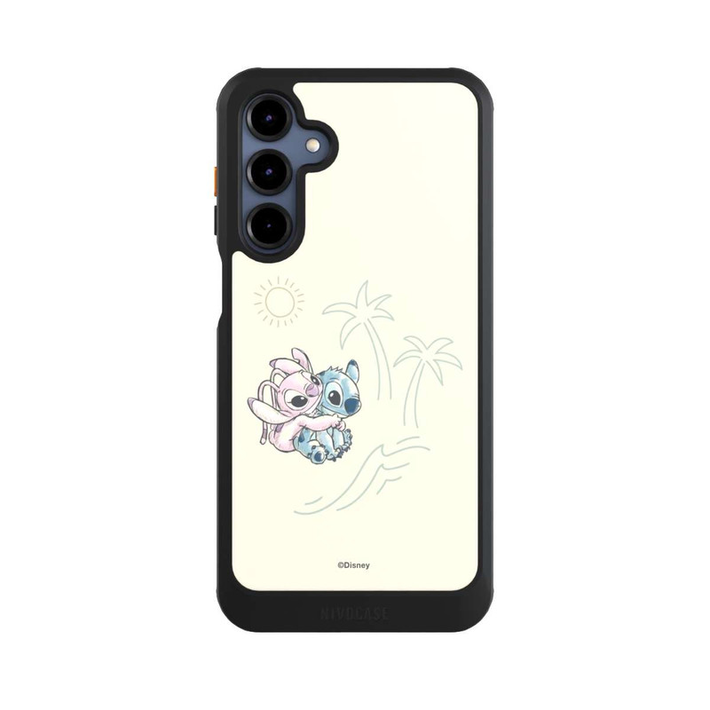 Galaxy A16 5G NIVOcore Stitch And Angel Beach Cuddles