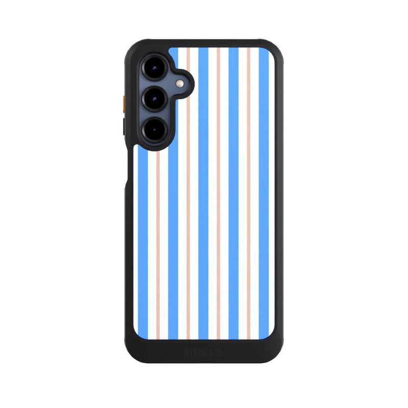 Galaxy A16 5G NIVOcore Streifen Blau Beige