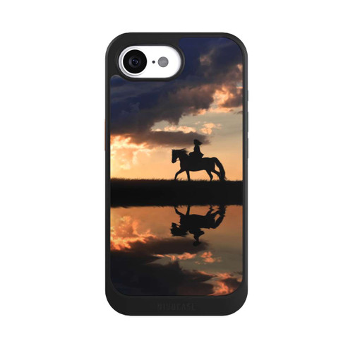 Apple iPhone 16e NIVOcore Ausritt im Sonnenuntergang