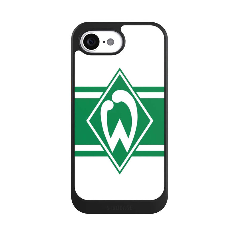 iPhone 16e NIVOcore Werder Stripes White