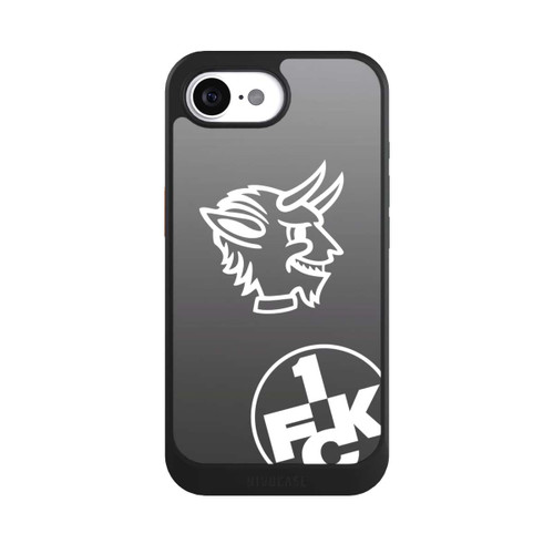 Apple iPhone 16e NIVOcore Teufelskopf FCK auf Schwarz