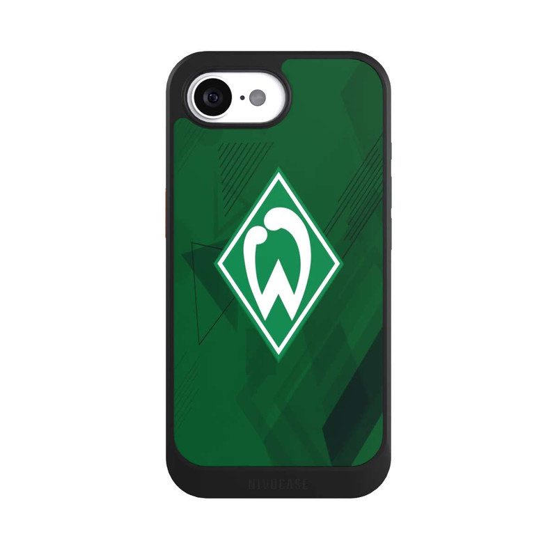 iPhone 16e NIVOcore Grüne Grafikelemente - Werder Bremen