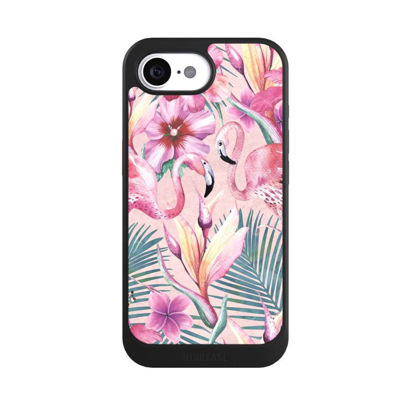 iPhone 16e NIVOcore Rêves de flamants roses