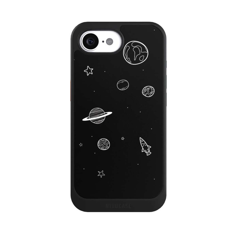 iPhone 16e NIVOcore Planetengekritzel