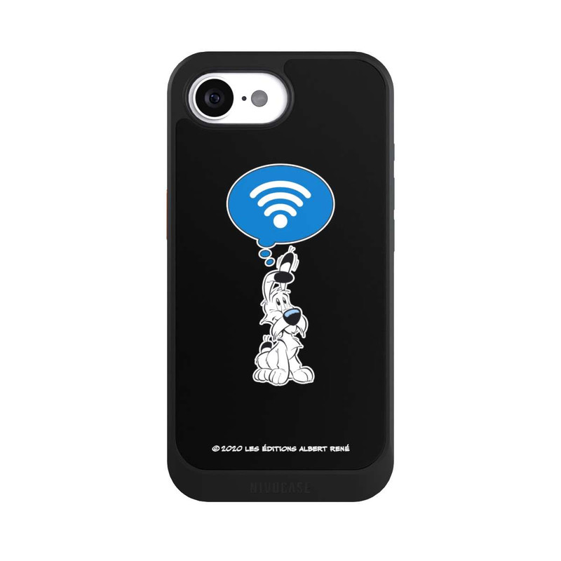 iPhone 16e NIVOcore Idéfix WI-FI Sur Fond Noir