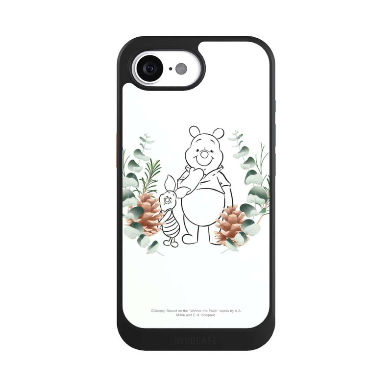 iPhone 16e NIVOcore Grüne Liebe Puuh und Ferkel