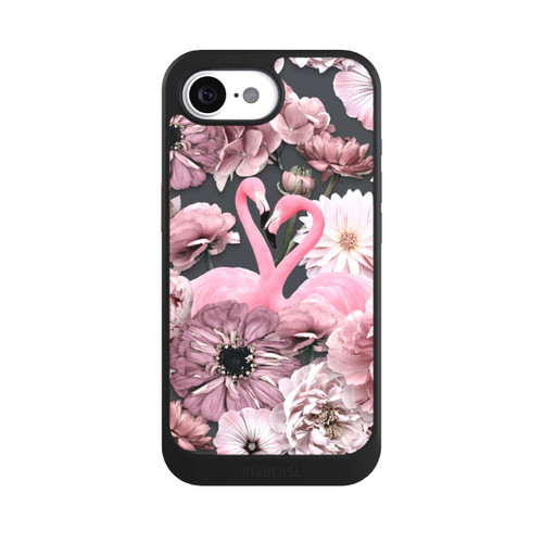 Apple iPhone 16e NIVOcore Flamingos in Flower Pattern