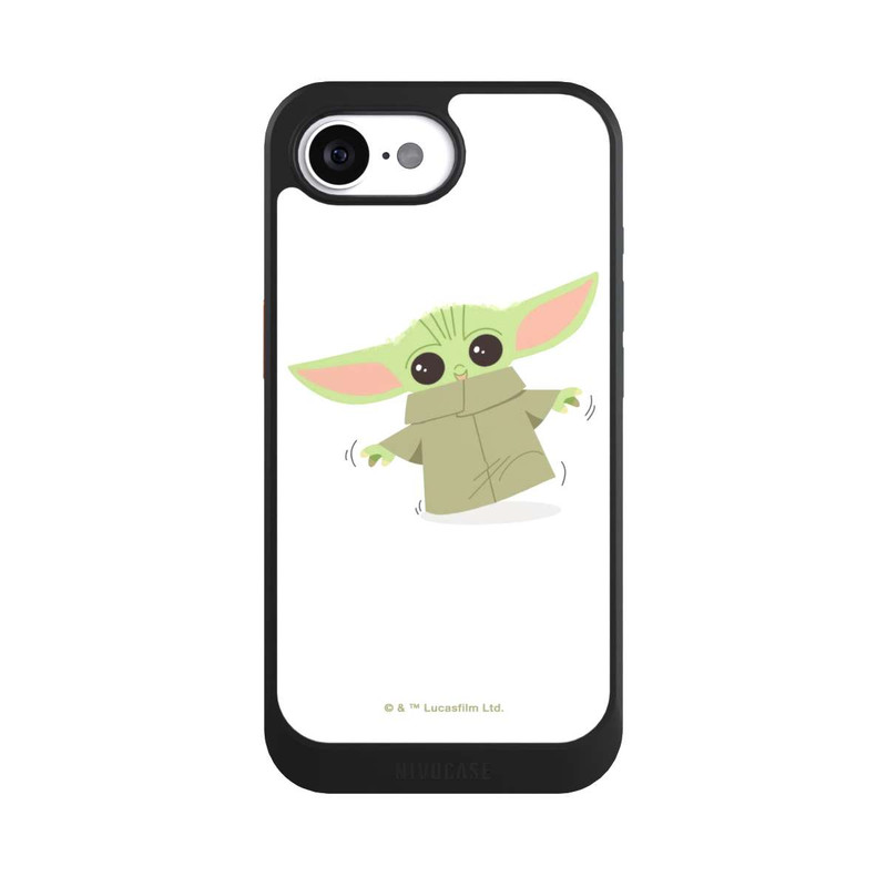 iPhone 16e NIVOcore Bébé Yoda qui marche
