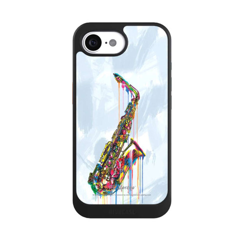 Apple iPhone 16e NIVOcore Saxophone Art By P.D. Moreno