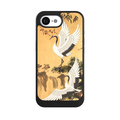 Apple iPhone 16e NIVOcore Cranes Gold Japan 2