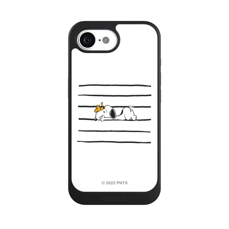 iPhone 16e NIVOcore Snoopy Woodstock Streifen