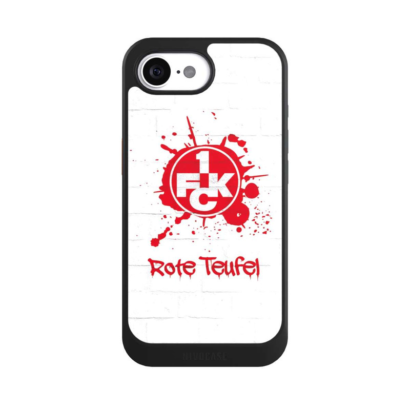 iPhone 16e NIVOcore Rote Teufel Splash