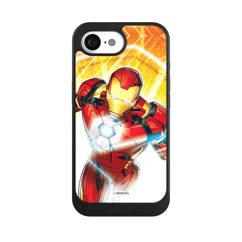 iPhone 16e NIVOcore Iron Man on Fire