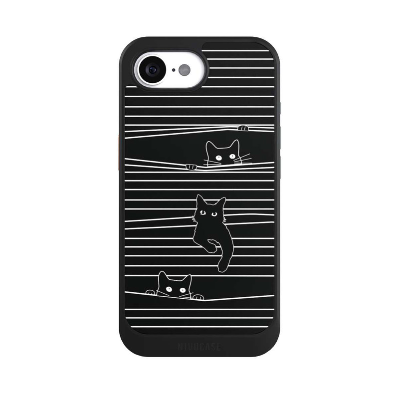 iPhone 16e NIVOcore Cats Peeping