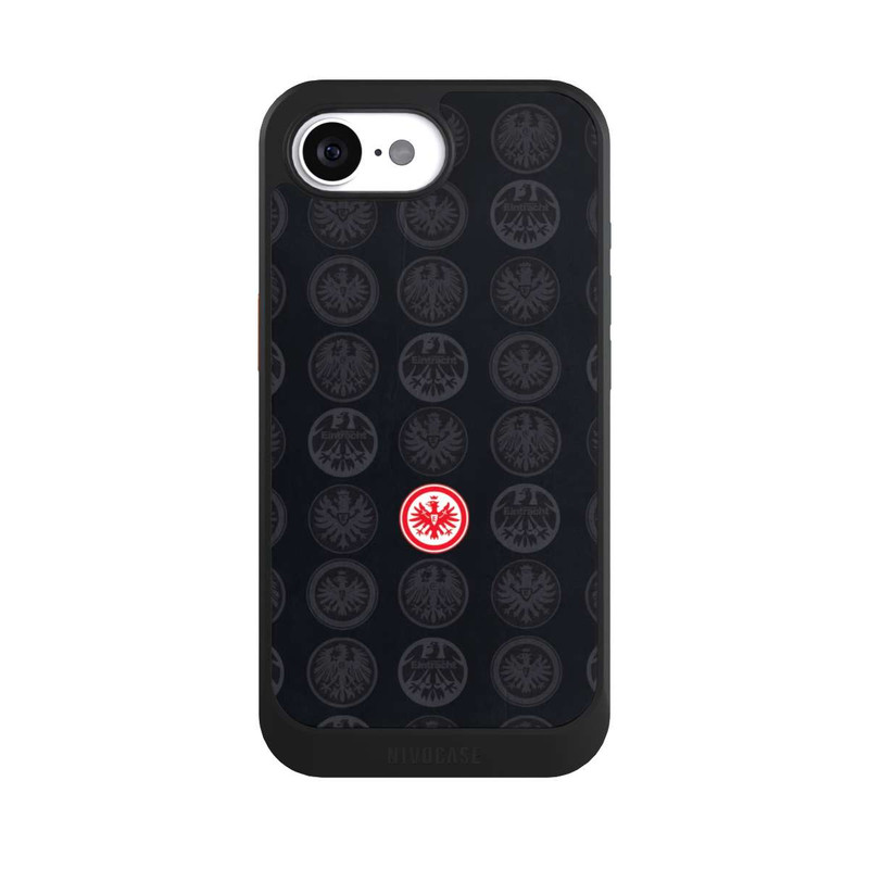 iPhone 16e NIVOcore Eintracht Frankfurt Logo Pattern
