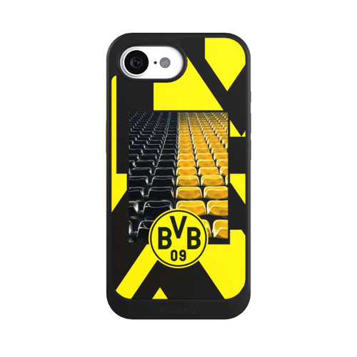 Apple iPhone 16e NIVOcore BVB Tribüne Schwarz Gelb