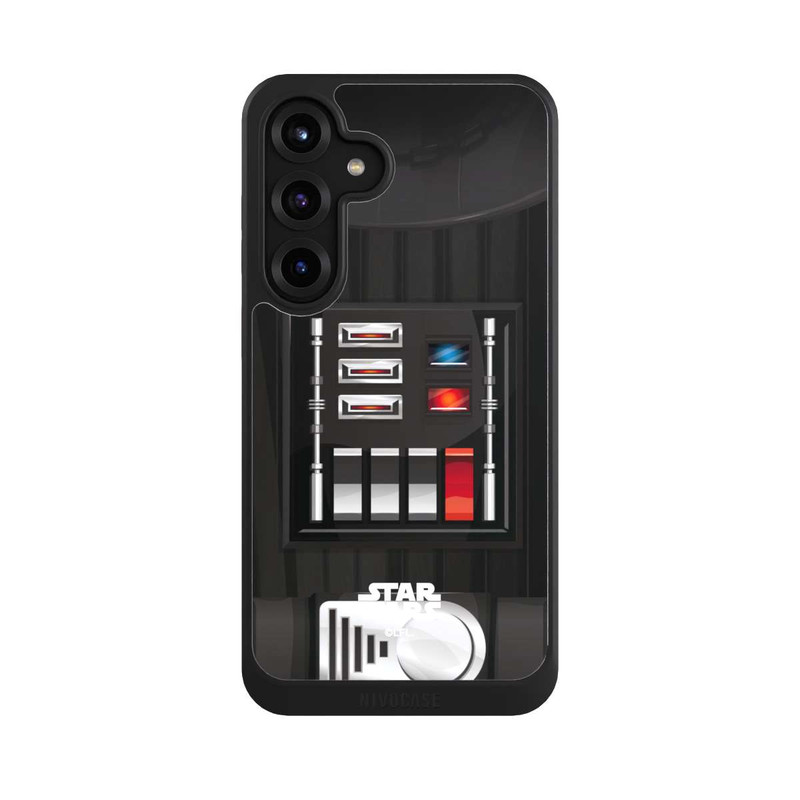 Galaxy S25 + NIVOcore Darth Vader Nahaufnahme
