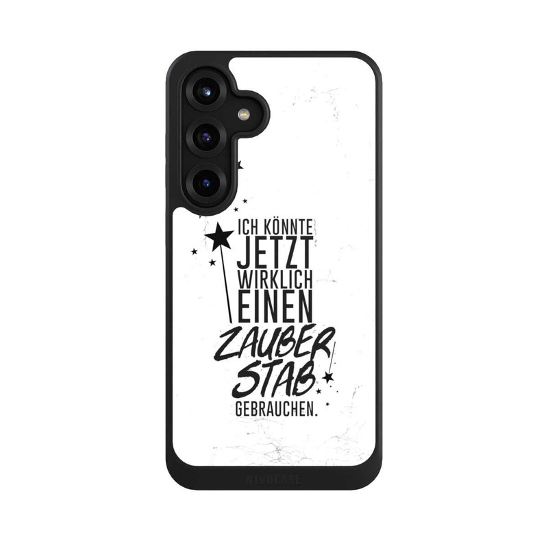 Galaxy S25 + NIVOcore Slogan de la baguette magique