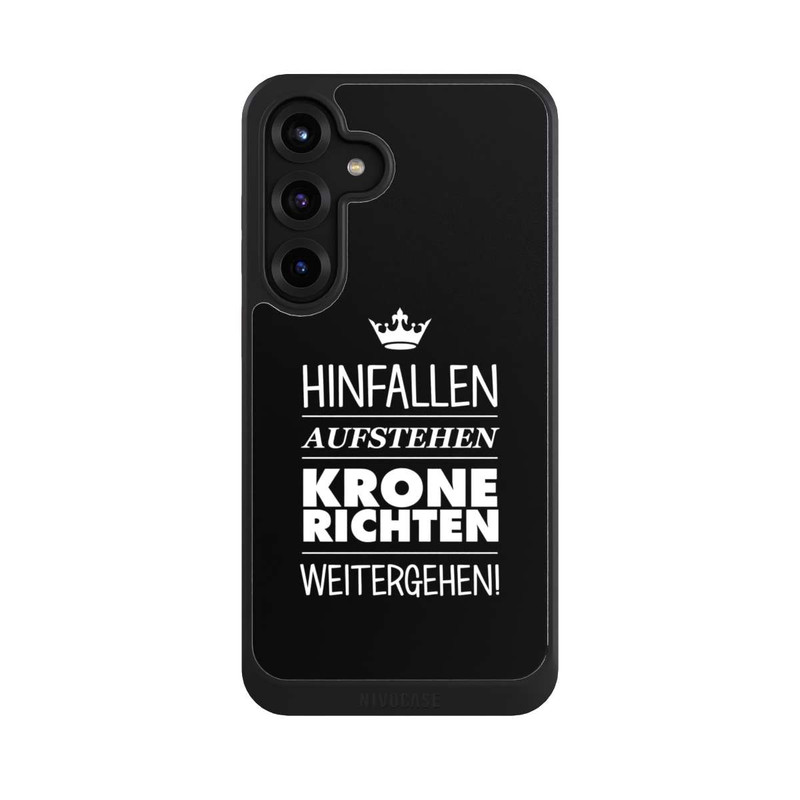 Galaxy S25 + NIVOcore Krone Richten