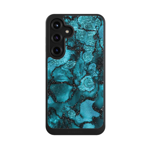 Samsung Galaxy S25+  NIVOcore  Blauer Glitzerlook