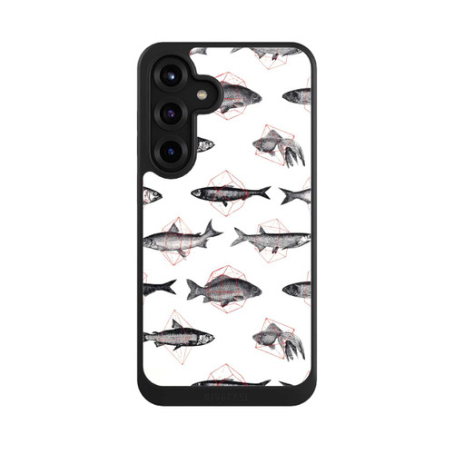 Samsung Galaxy S25+  NIVOcore Fische in Geometrie