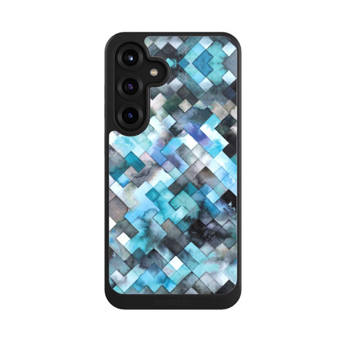 Samsung Galaxy S25+  NIVOcore Moody Geometry Blue