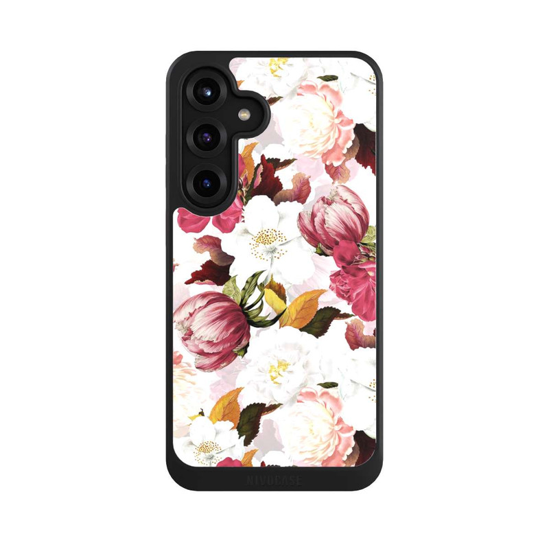 Galaxy S25 + NIVOcore Fleurs légères