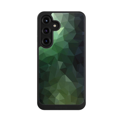 Samsung Galaxy S25+  NIVOcore Polygonal Mosaic Green