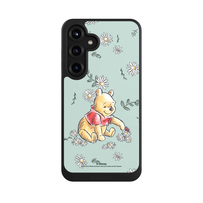 Galaxy S25 + NIVOcore Winnie Puuh Gänseblümchen und Käfer Liebe