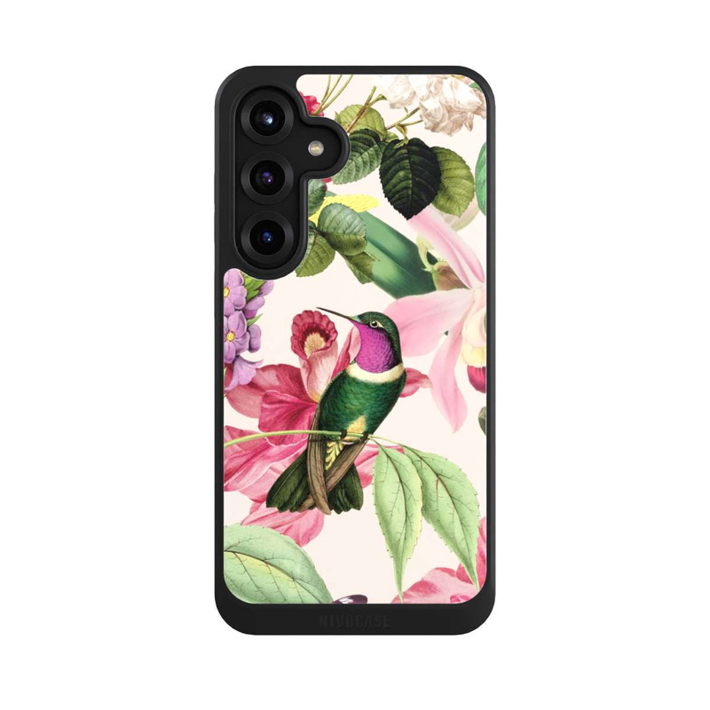 Galaxy S25 + NIVOcore Kolibris und Rosen