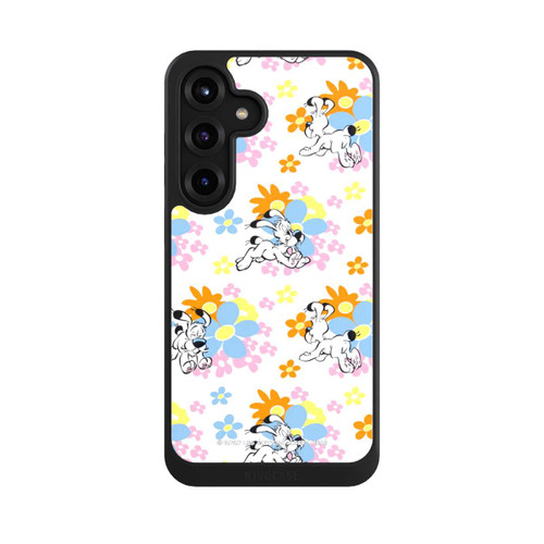 Samsung Galaxy S25+  NIVOcore Idéfix sur fleurs colorées