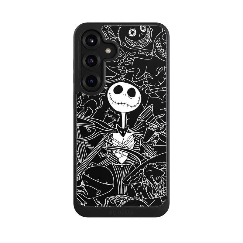 Galaxy S25 + NIVOcore Jack Scratch Tim Burtons Nightmare before Christmas