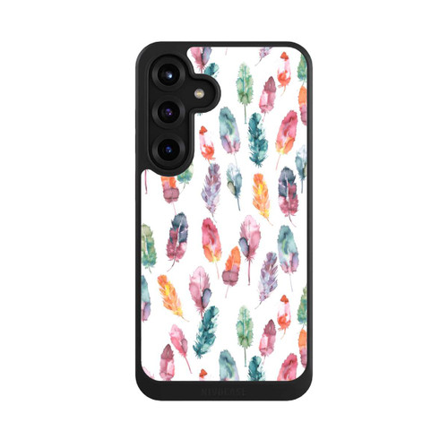 Samsung Galaxy S25+  NIVOcore Boho Watercolor Feathers