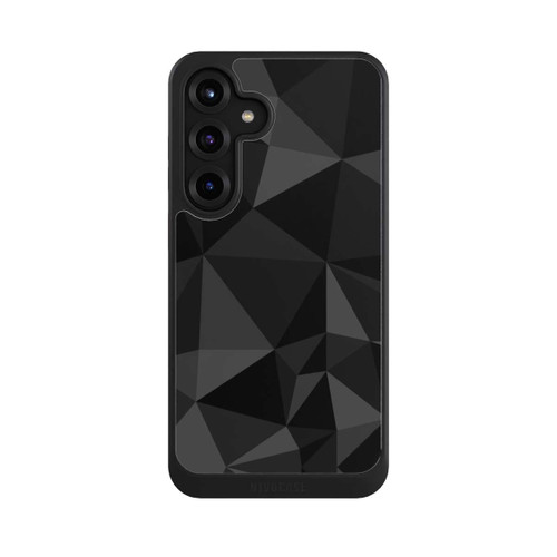 Samsung Galaxy S25+  NIVOcore Polygonmuster schwarz