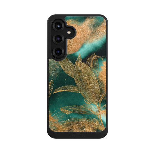 Samsung Galaxy S25+  NIVOcore Gold und Grün Natur