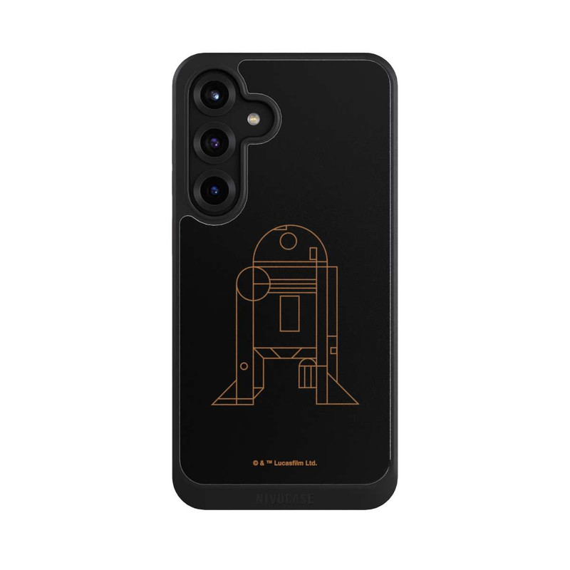Galaxy S25 + NIVOcore R2D2 Dessin au trait