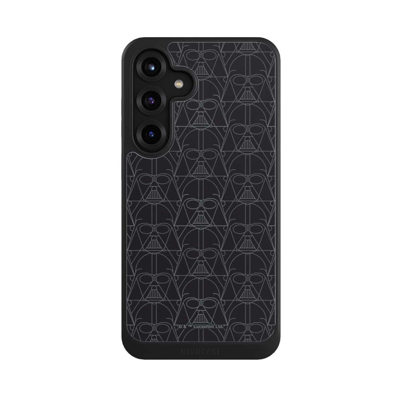 Galaxy S25 + NIVOcore Darth Vader Line Art