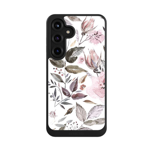 Samsung Galaxy S25+  NIVOcore Aquarell braune Rosenblüten