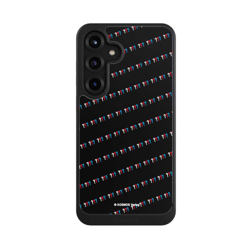 Samsung Galaxy S25+  NIVOcore Drei Fragezeichen Muster Schräg
