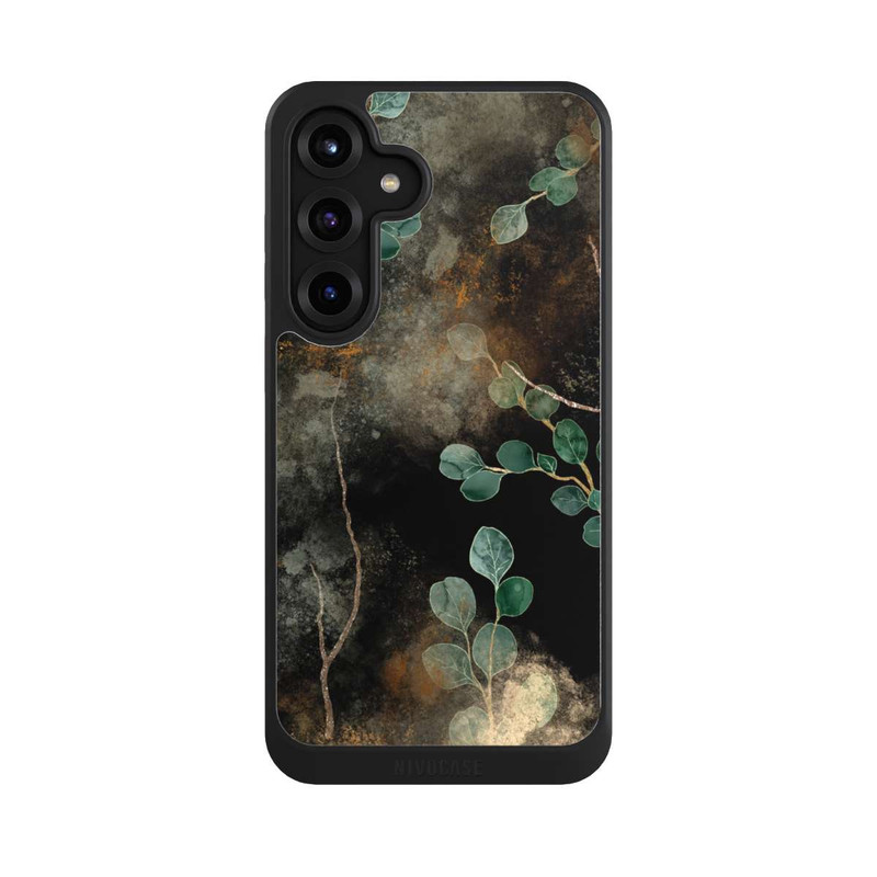 Galaxy S25 + NIVOcore Eucalyptus Background