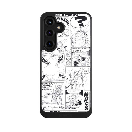 Samsung Galaxy S25+  NIVOcore BD Astérix Blanc &amp; Noir